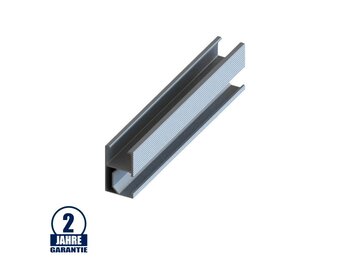 Montageprofil für Solarpanels 27x45x1200mm
