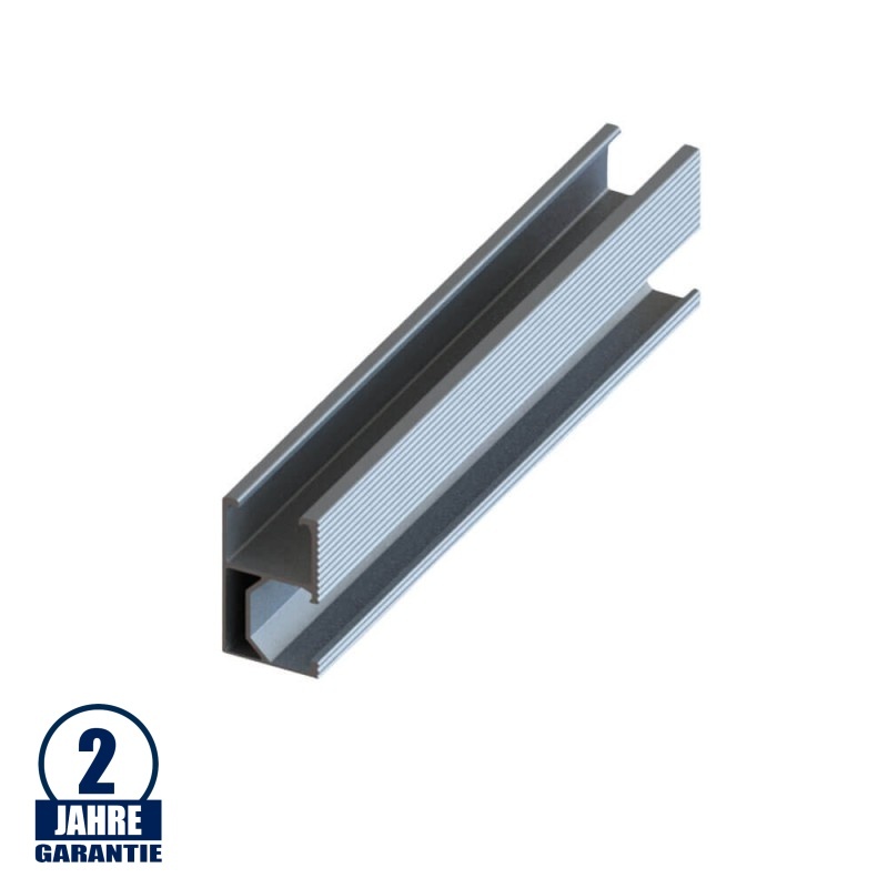 Montageprofil für Solarpanels 27x45x1200mm