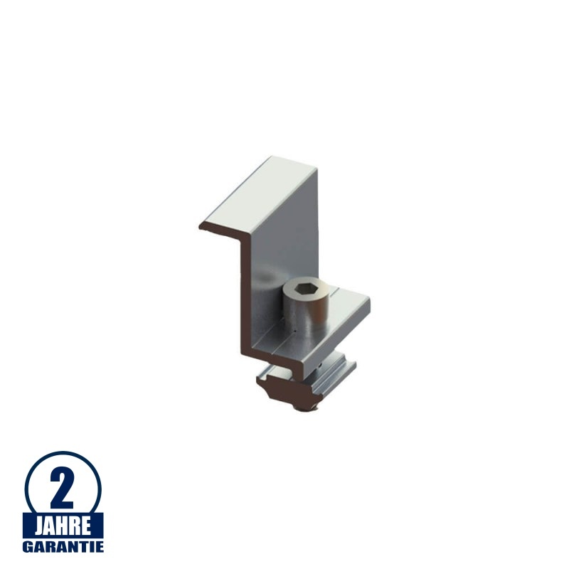 Montagehalterung für Solarpanels 35mm Endklemme