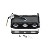 6W LED Wandleuchte Schwarz Warmweiß