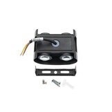 4W LED Wandleuchte Schwarz Warmweiß