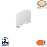 4W LED Wandleuchte Weiß Warmweiß