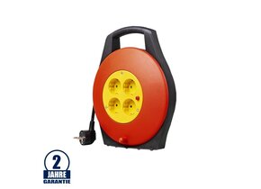 Kabeltrommel 10m 4-fach