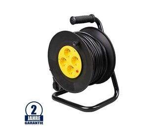 Kabeltrommel 25m 4-fach