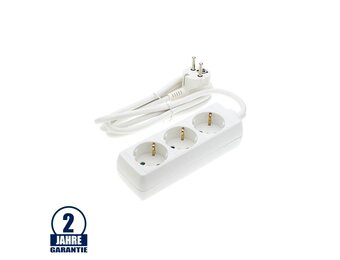 Steckdosenleiste 3-fach 1,5m Kabel 16A