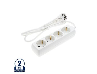 Steckdosenleiste 4-fach 1,5m Kabel 16A