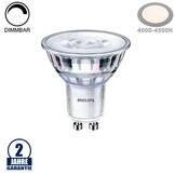 4W LED GU10 Spot Philips CorePro Neutralweiß Dimmbar