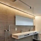 320SMD/m 10W/m 24V COB LED Streifen spritzwassergeschützt Neutralweiß 5m