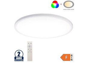 32W Deckenleuchte Weiß RGB+CCT