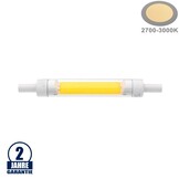 8,1W LED R7S 118mm Warmweiß
