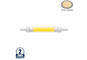 8,1W LED R7S 118mm Warmweiß