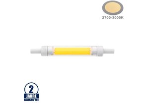 8,1W LED R7S 118mm Warmweiß