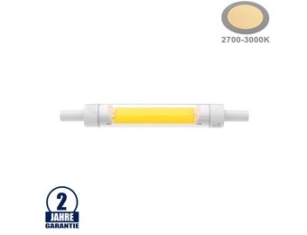 8,1W LED R7S 118mm Warmweiß