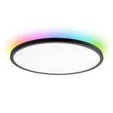 18W Deckenleuchte Schwarz RGB+CCT
