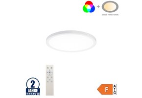 18W Deckenleuchte Weiß RGB+CCT
