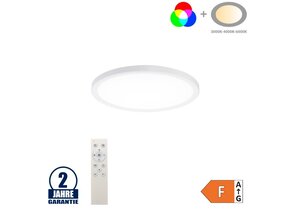 18W Deckenleuchte Weiß RGB+CCT