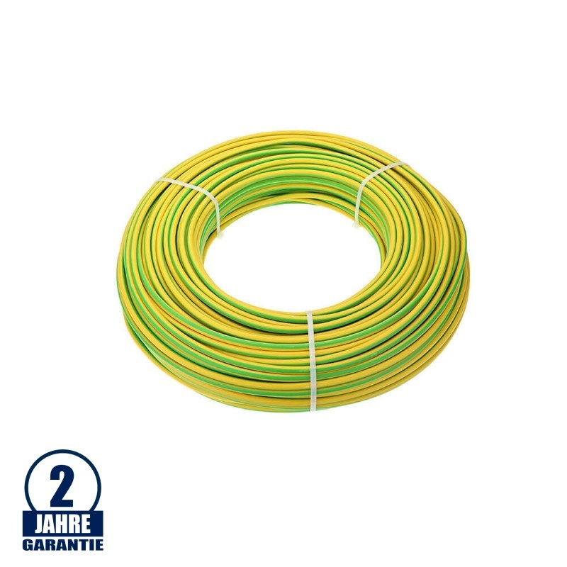 PVC-Aderleitung H07V-R (Ym) 16 GNGE Eca 1m