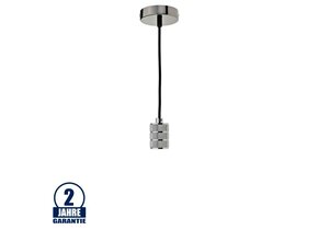 Vintage Pendelleuchte V1 E27 Schwarz OP