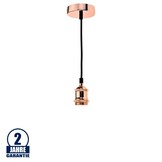 Vintage Pendelleuchte E27 Kupfer OP