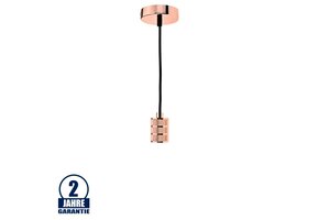 Vintage Pendelleuchte V1 E27 Kupfer OP