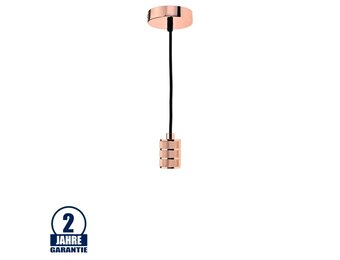 Vintage Pendelleuchte V1 E27 Kupfer OP