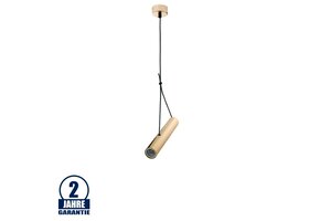 Pendelleuchte für E27 25cm Goldbraun