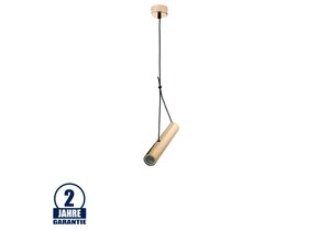 Pendelleuchte für E27 25cm Goldbraun