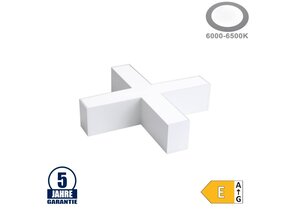 20W X-Verbinder für Linearleuchte Slim Professional Weiß Kaltweiß 5472