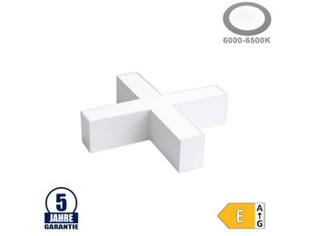 20W X-Verbinder für Linearleuchte Slim Professional Weiß Kaltweiß 5472