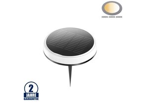 0,6W LED Solar Bodenleuchte mit Erdspieß CCT IP65