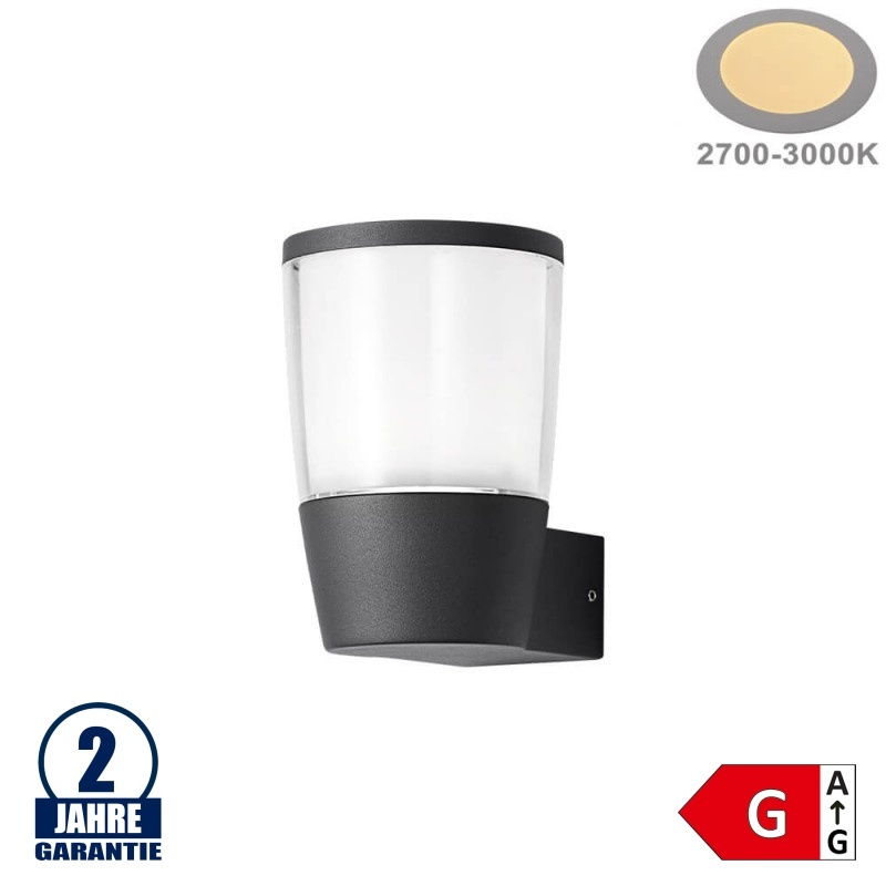 7W LED Wandleuchte Warmweiß IP54