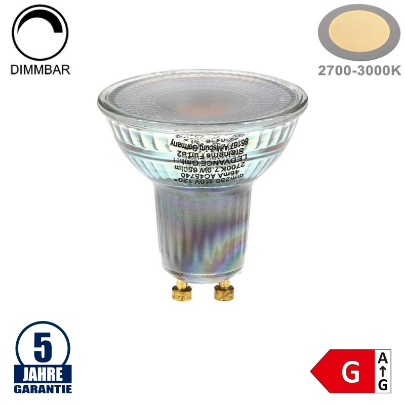 7,9W LED GU10 Spot LEDVANCE 2700K Dimmbar