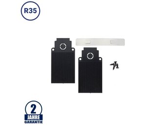 Endkappen für 48V Stromschiene R35 Einbau Magnetic Line Schwarz
