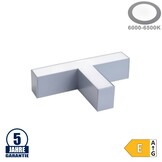 15W T-Verbinder für Linearleuchte Slim Professional Silber Kaltweiß 5471