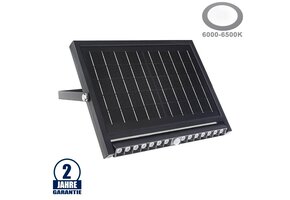 LED Solar Wandleuchte 5,5V 12,5W Kaltweiß IP54
