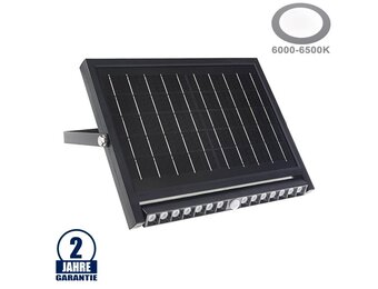 LED Solar Wandleuchte 5,5V 12,5W Kaltweiß IP54