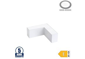 10W L-Verbinder für Linearleuchte Slim Professional Weiß Kaltweiß 5472