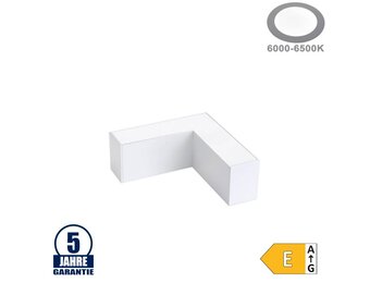 10W L-Verbinder für Linearleuchte Slim Professional Weiß Kaltweiß 5472