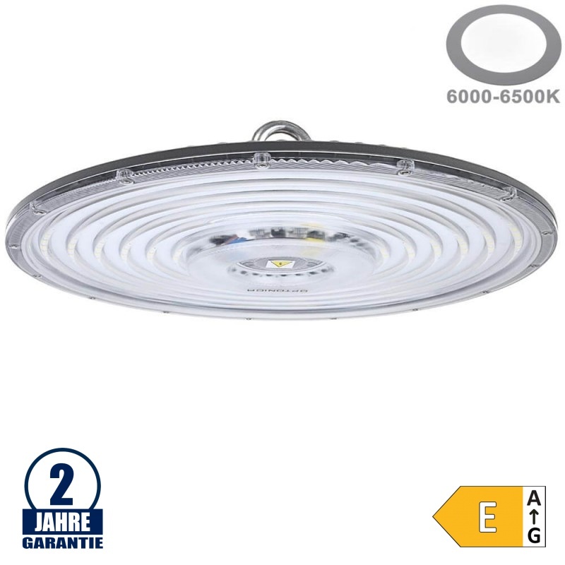 200W Hallenleuchte Slim Line Kaltweiß IK08 IP65