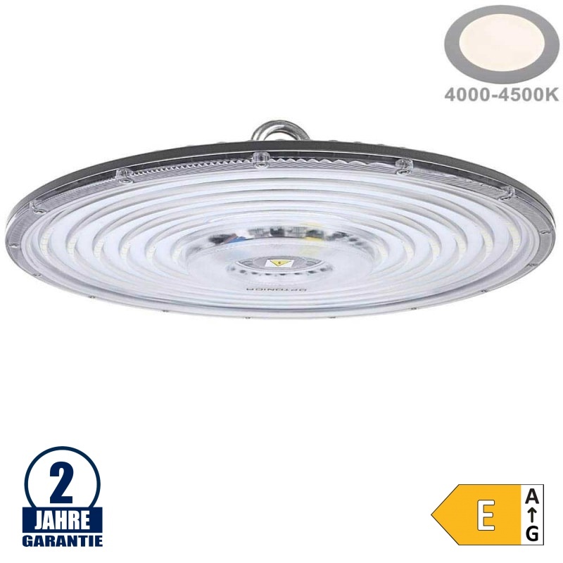 200W Hallenleuchte Slim Line Neutralweiß IK08 IP65