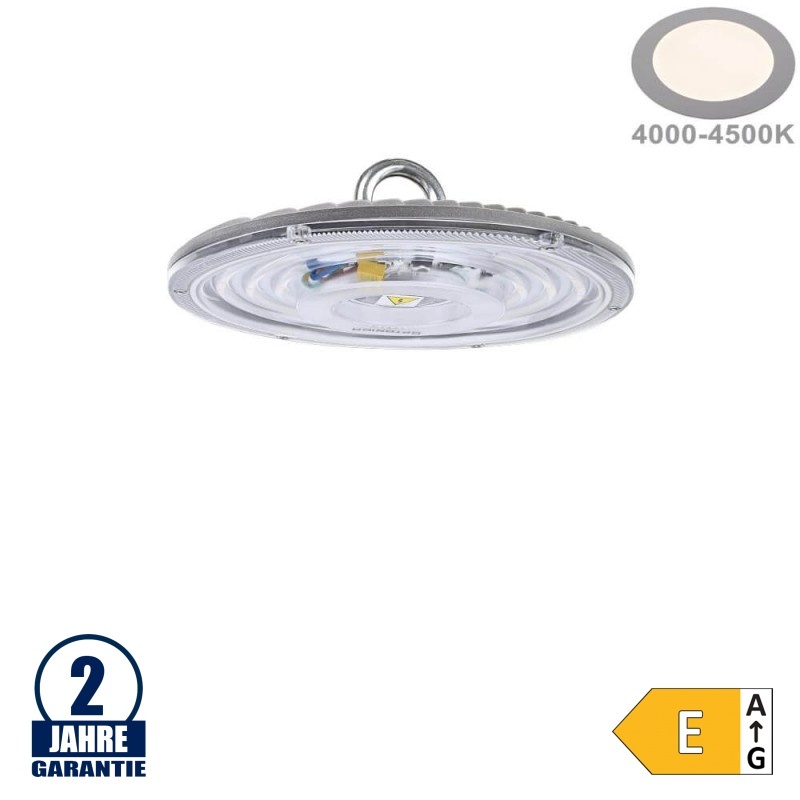 50W Hallenleuchte Slim Line Neutralweiß IK08 IP65