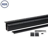 48V Stromschiene R20 Einbau Magnetic Line Schwarz 1m