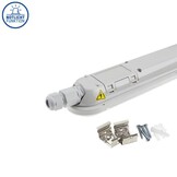 55W LED Notlicht Wannenleuchte 150cm IP65 Kaltweiß Slim