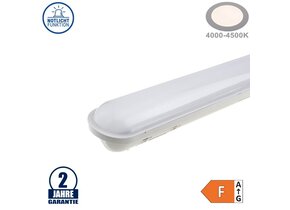 55W LED Notlicht Wannenleuchte 150cm IP65 Neutralweiß Slim