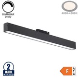20W LED Leuchte 60cm für 48V Stromschiene R35 Magnetic Line Neutralweiß 0-10V Dimmbar