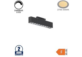 20W Strahler 10-flammig für 48V Stromschiene R35 Magnetic Line Warmweiß 0-10V Dimmbar