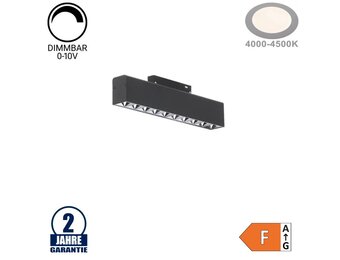 20W Strahler 10-flammig für 48V Stromschiene R35 Magnetic Line Neutralweiß 0-10V Dimmbar