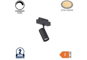 12W Schienenspot für 48V Stromschiene R35 Magnetic Line Warmweiß 0-10V Dimmbar