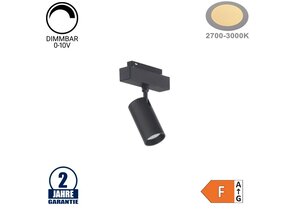 12W Schienenspot für 48V Stromschiene R35 Magnetic Line Warmweiß 0-10V Dimmbar