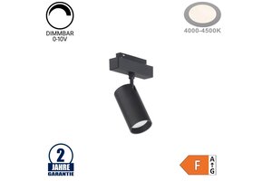 12W Schienenspot für 48V Stromschiene R35 Magnetic Line Neutralweiß 0-10V Dimmbar